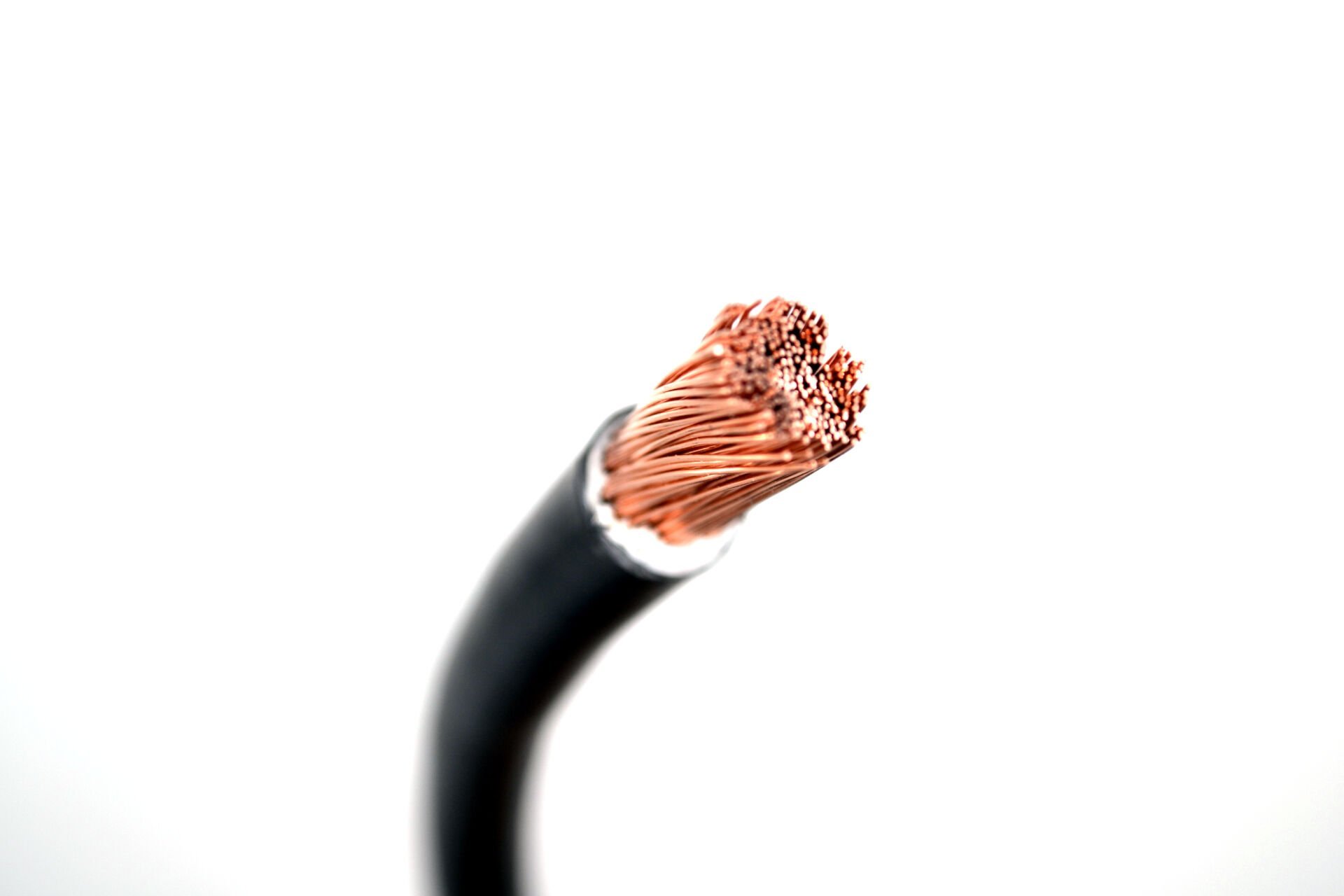 1 Metre 35mm² Siyah Bakır Akü Kablosu Fly Şase