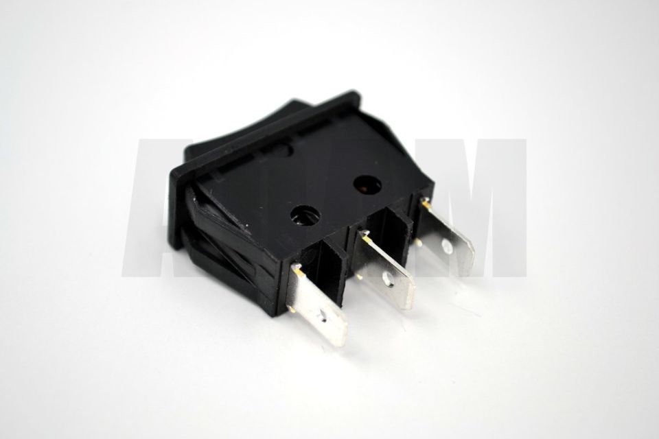 Cam Anahtarı Düğmesi Işıksız İnce Tip 3 Pin 1-0-2 Yaylı